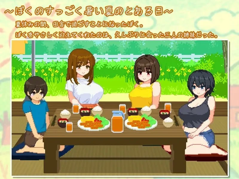 与夏日姐姐们的甜蜜时光/ぼくと夏のおねえちゃん達[电脑]-咸鱼绅士